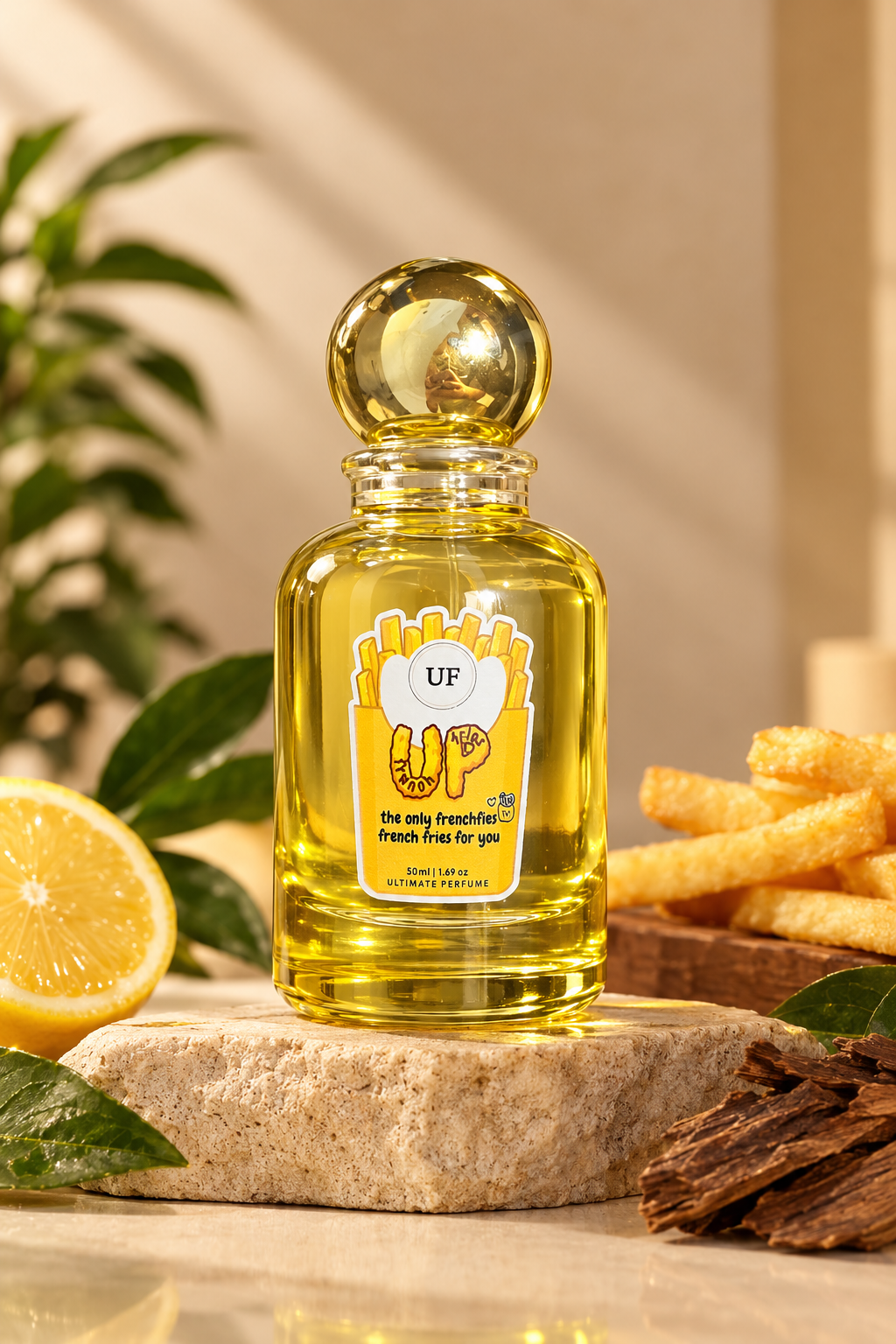 French Fries Perfume , a fragrance forged rather than blended. Cool 50ML