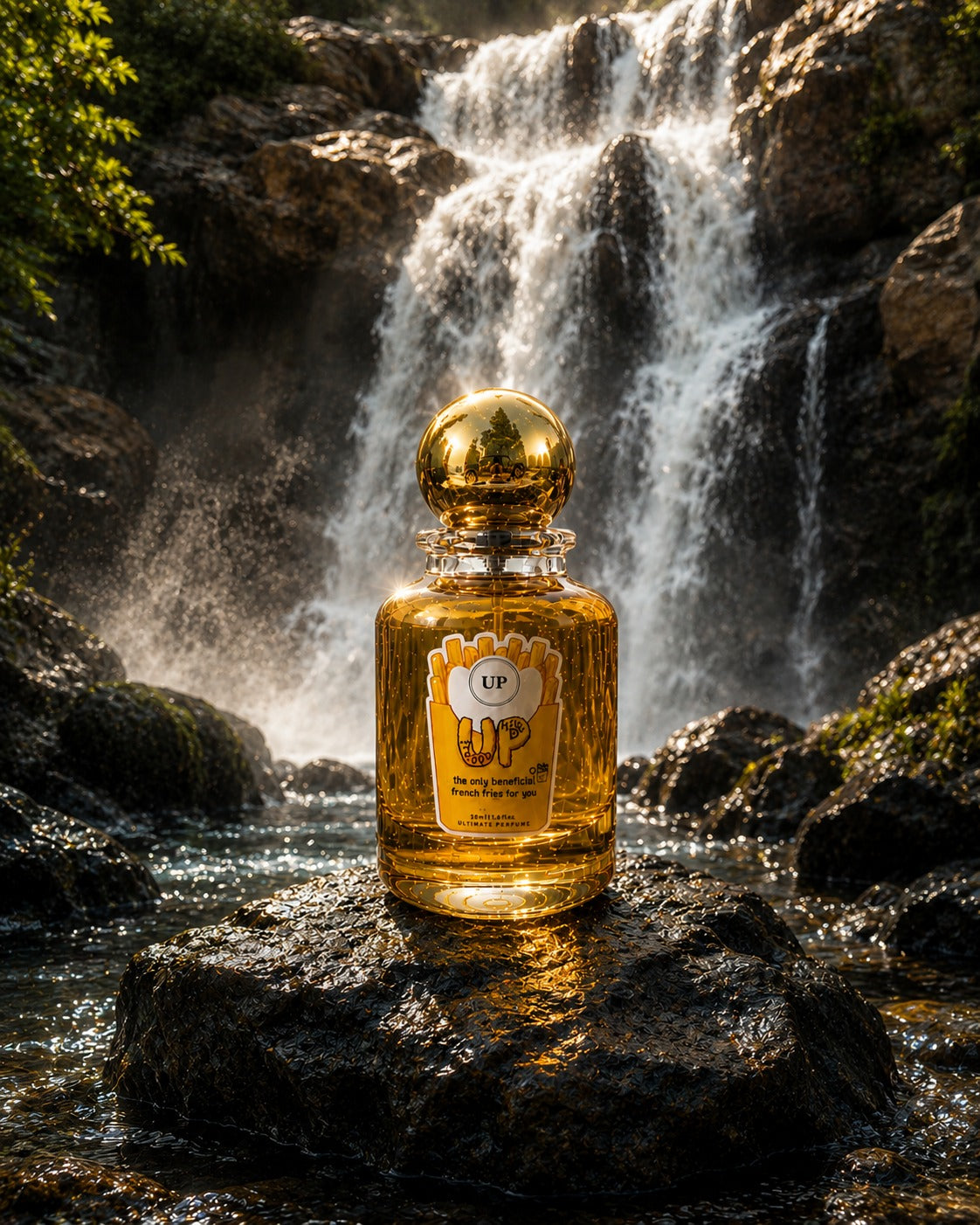 French Fries Perfume , a fragrance forged rather than blended. Cool 50ML