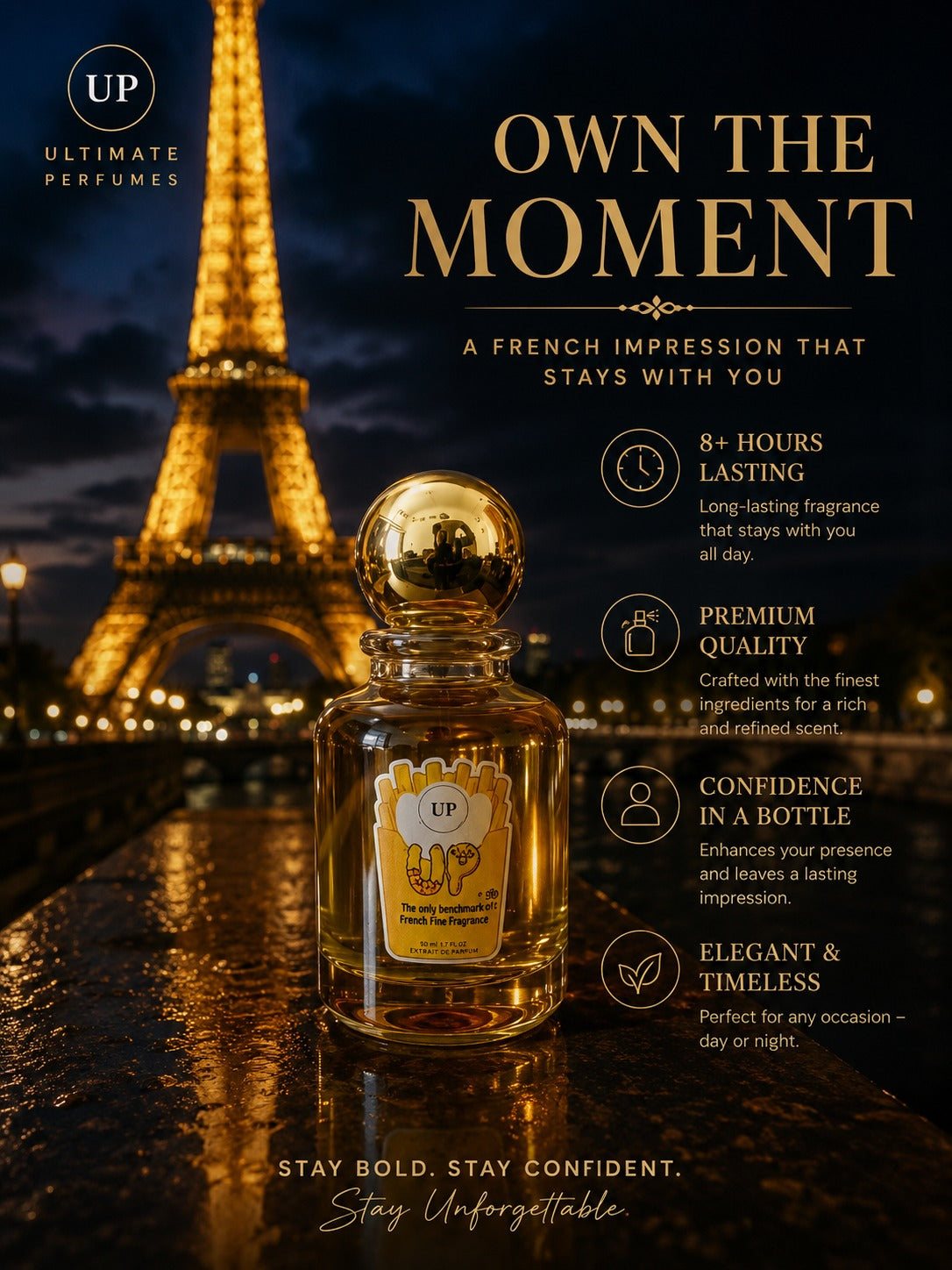 French Fries Perfume , a fragrance forged rather than blended. Cool 50ML
